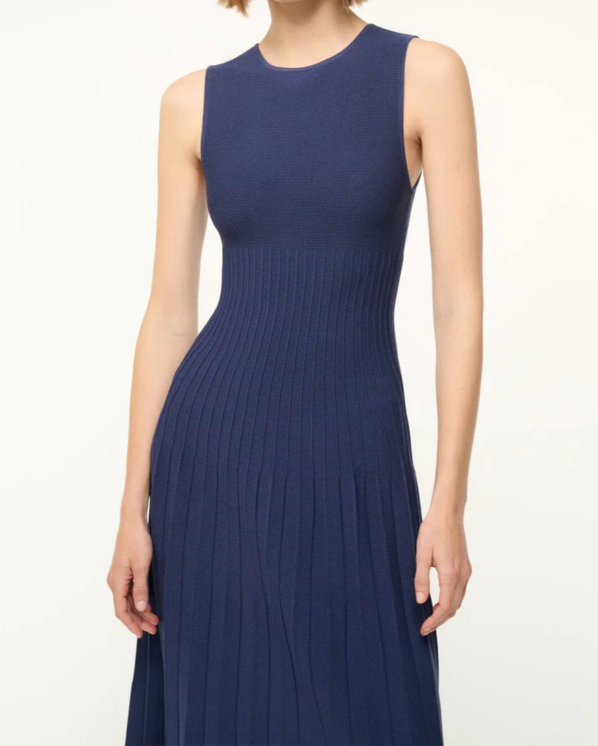Staud Elyse Dress | Navy