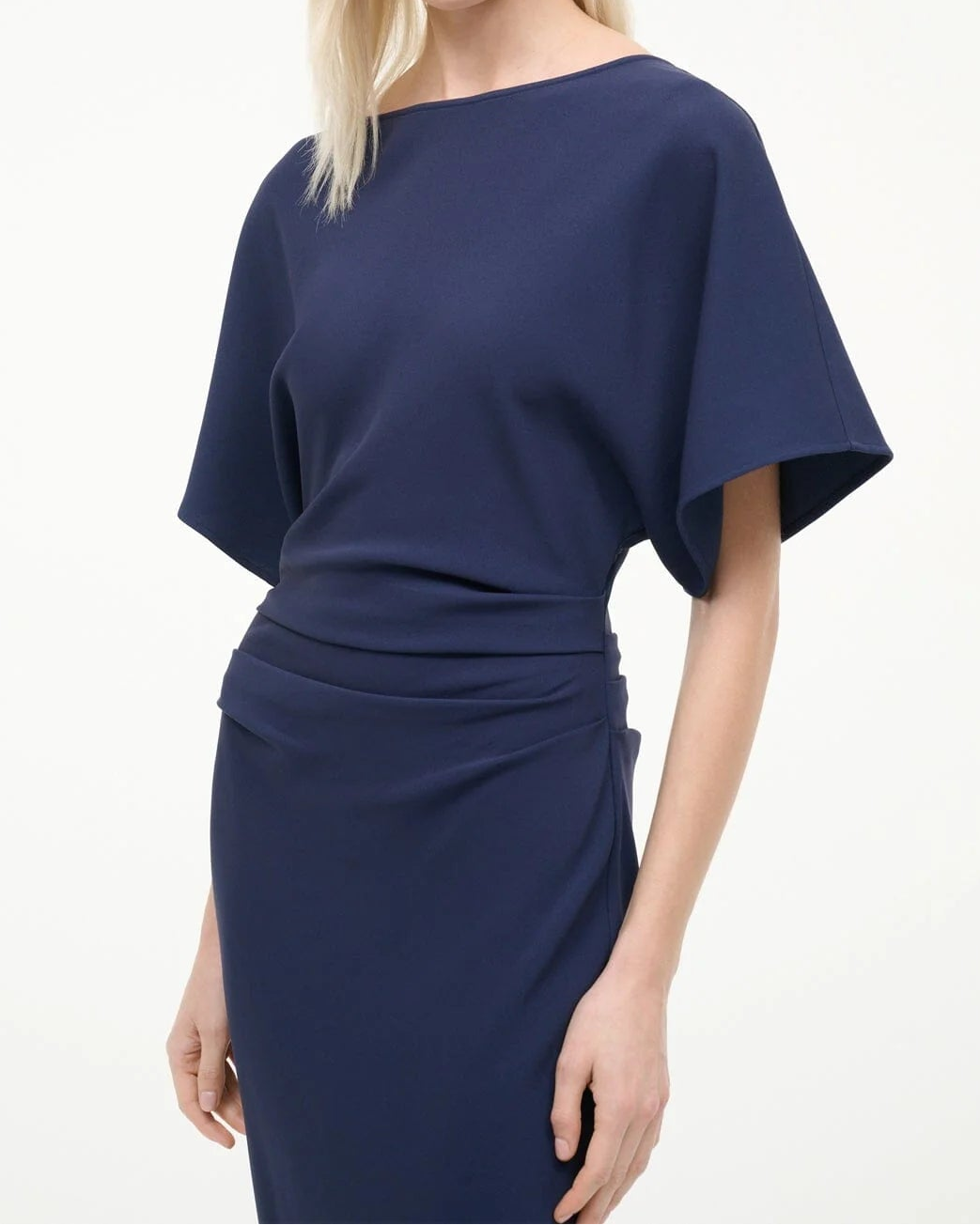 Staud Amelie Dress | Navy