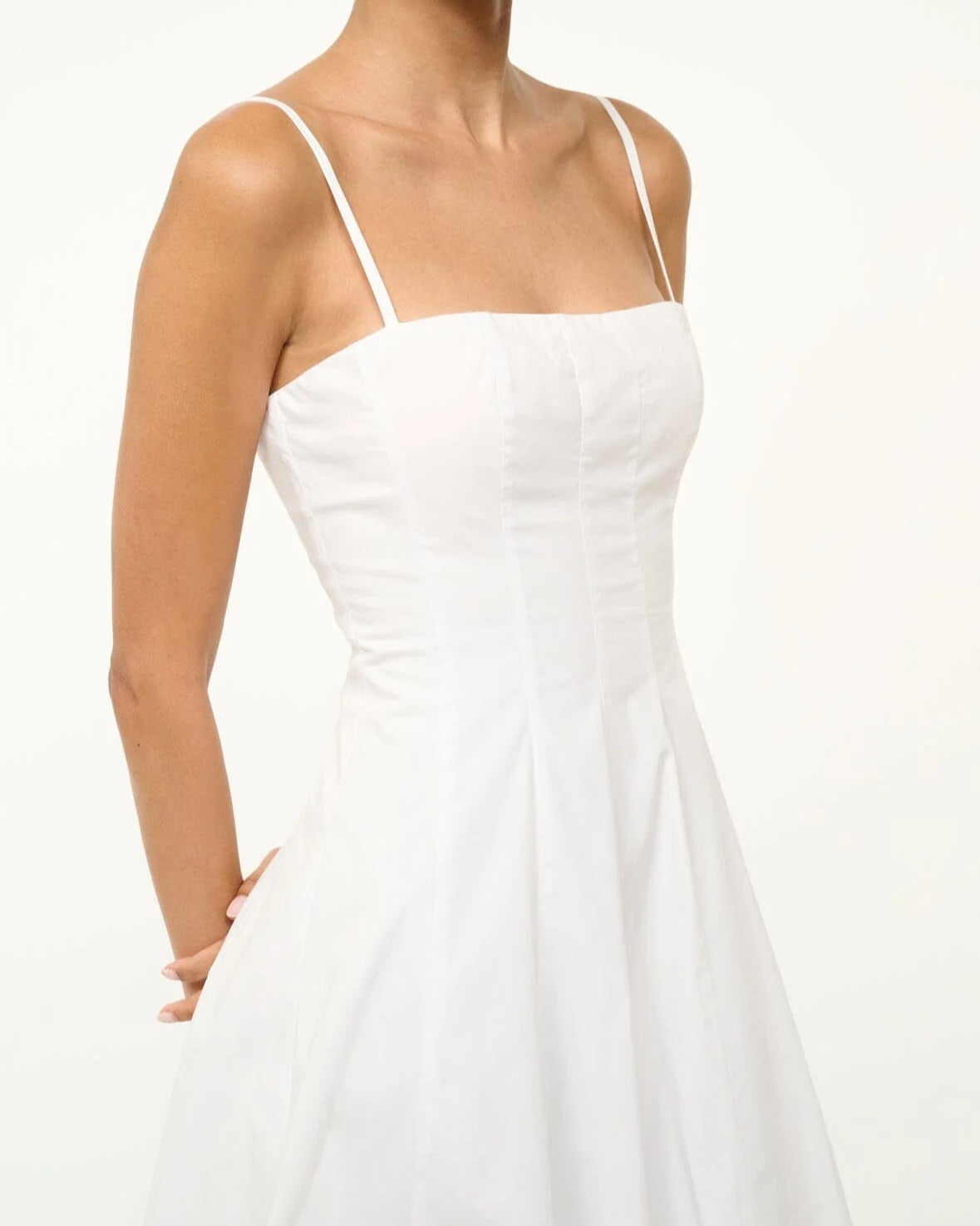 Staud Wylie Mini Dress | White