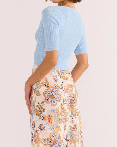 Mink Pink Odessa Knit Tee