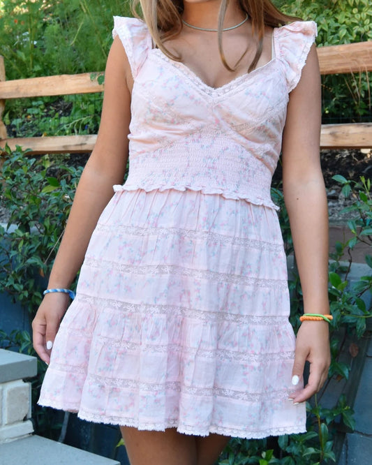 Love Shack Fancy Finny Dress | Apple Blossom