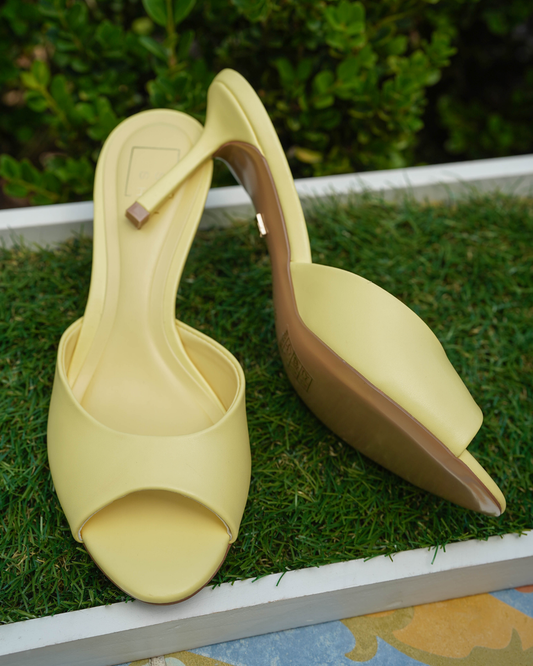 Shu Shop Elaine Heels | Yellow