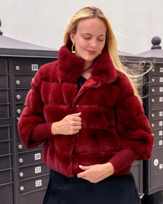 Love Token Samantha Jacket | Wine