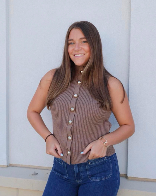 Nation Ira Sweater Vest | Biscotti