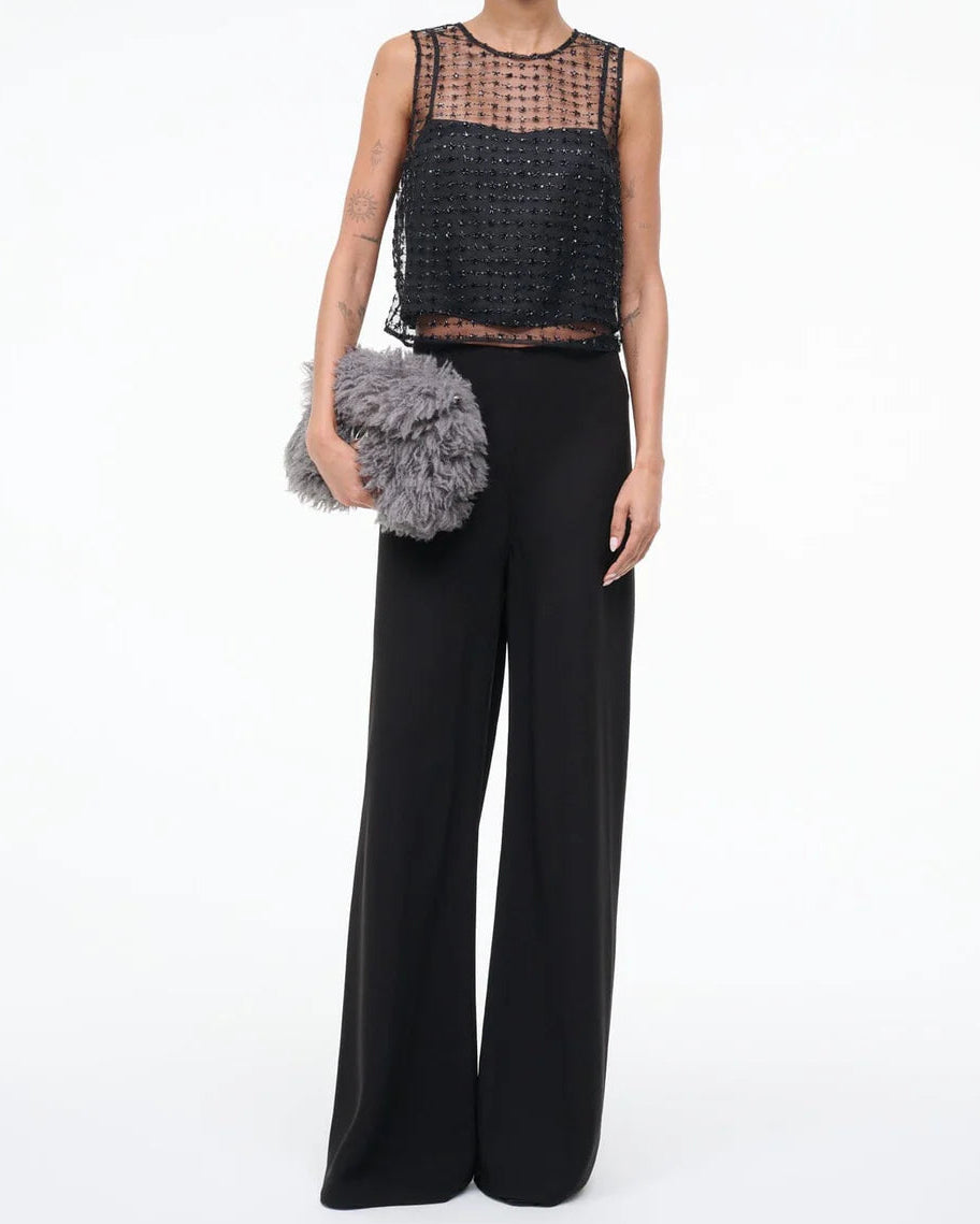 Staud Seraphina Top | Stardust Onyx