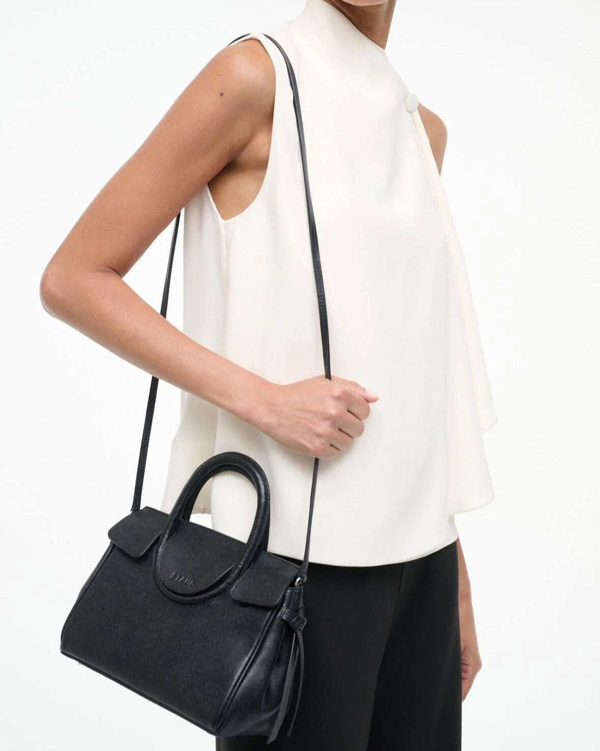 Staud Maude Mini Carryall | Black