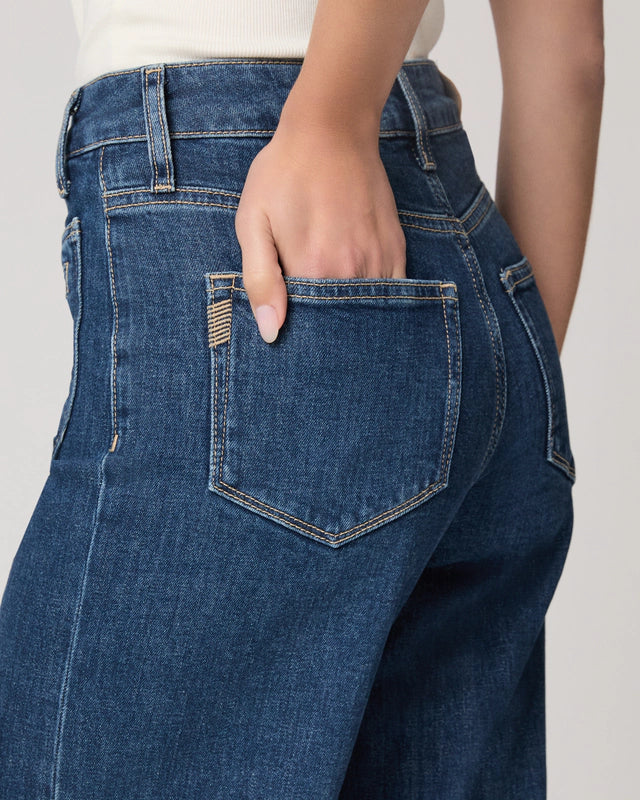 Paige Anessa Wide Leg Jean | Navigator