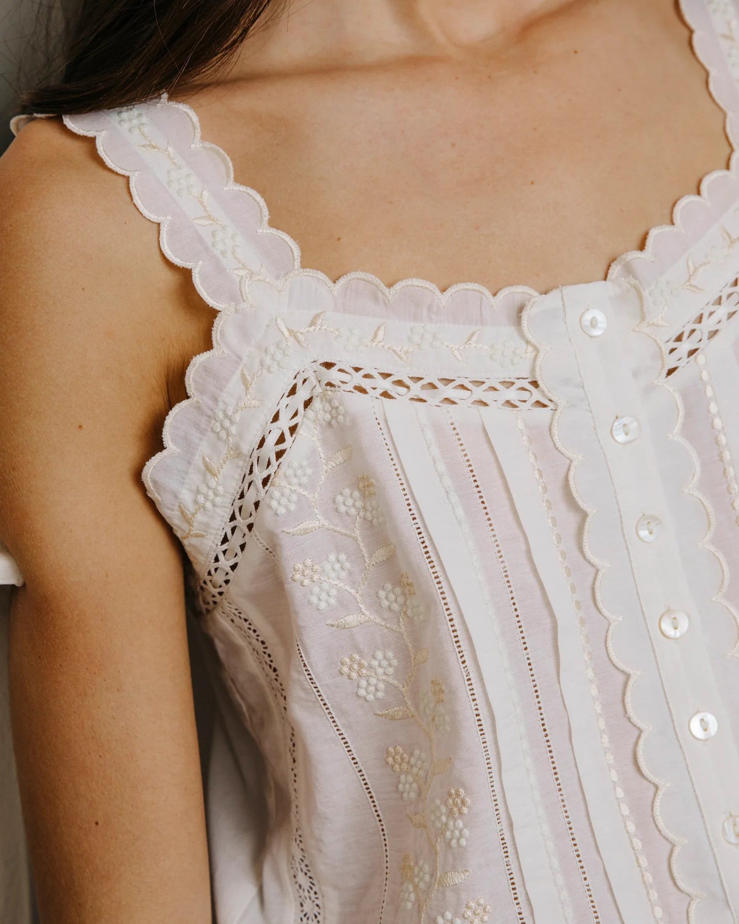 Love the Label Piccolo Top | Cream
