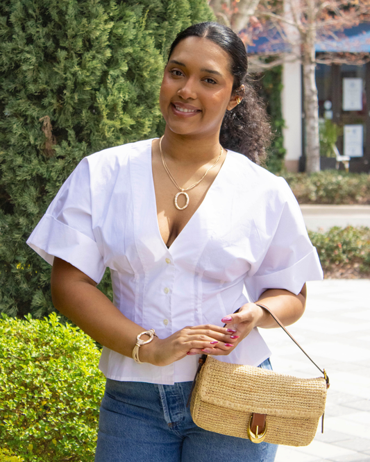 Staud Elle Top | White