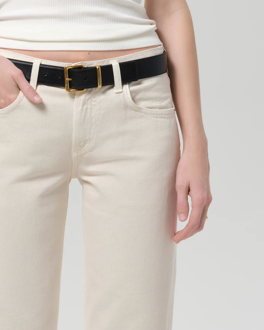 Citizens of Humanity Faye Vintage Straight Jean | Almond