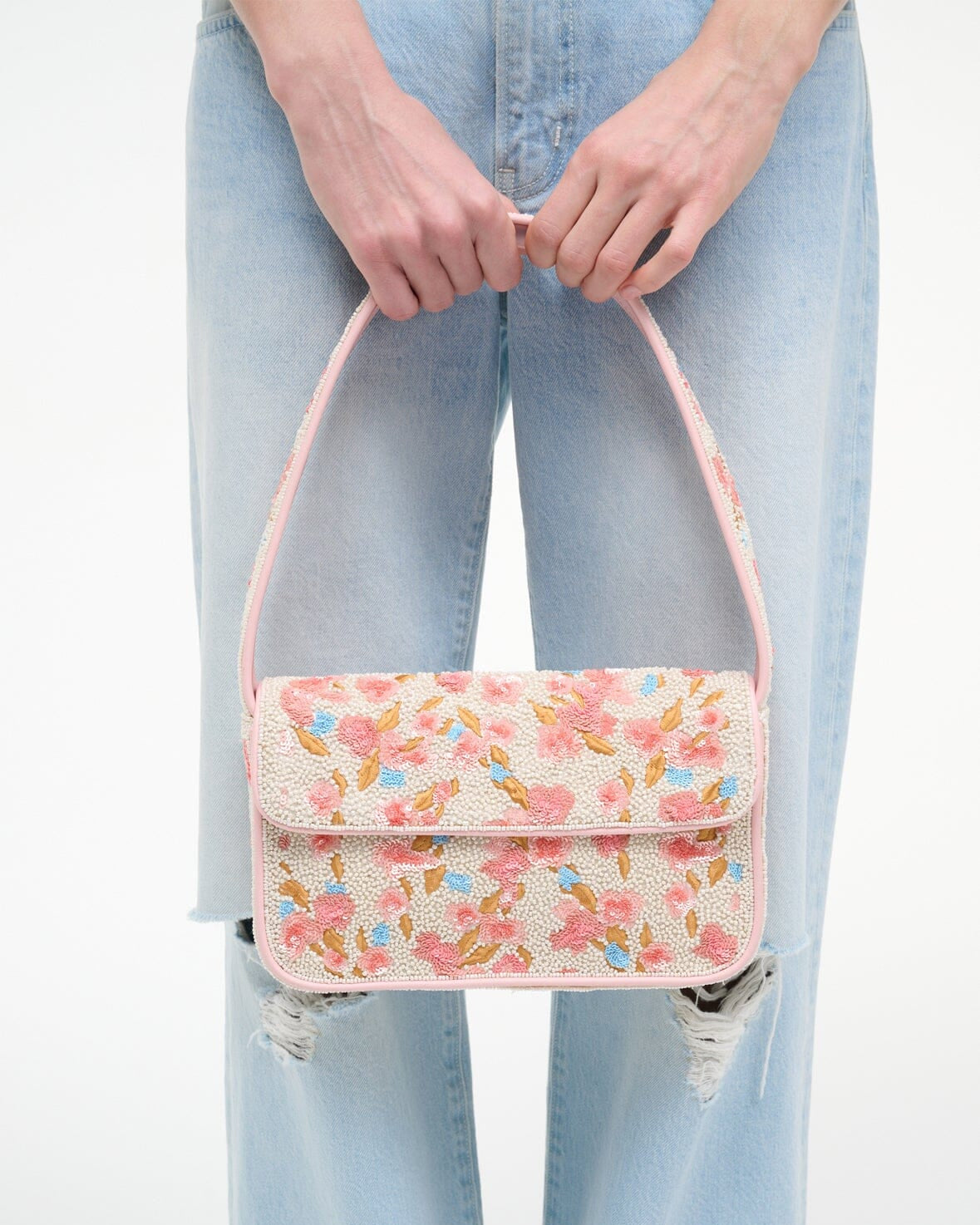 Staud Tommy Beaded Bag | Spring Day