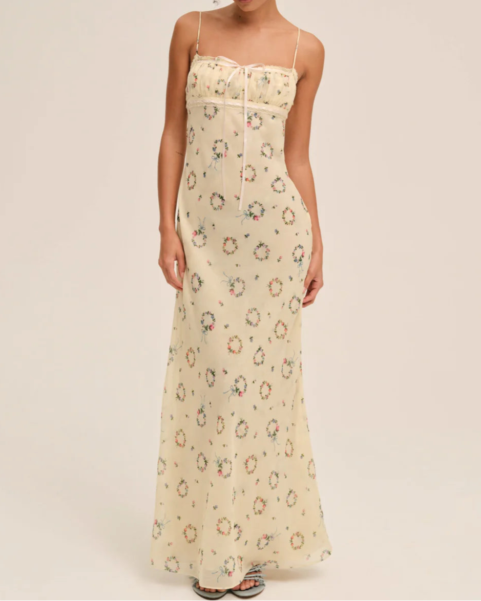 For Love & Lemons Midsummer Maxi Dress Narcissus Gainesville For Love & Lemons Midsummer Maxi Dress Narcissus Gainesville