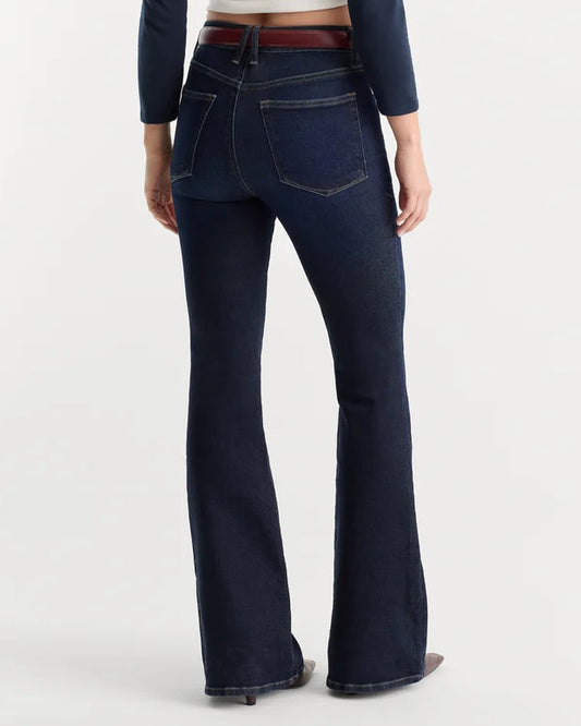 Good American Good Legs Flare Jeans | Indigo