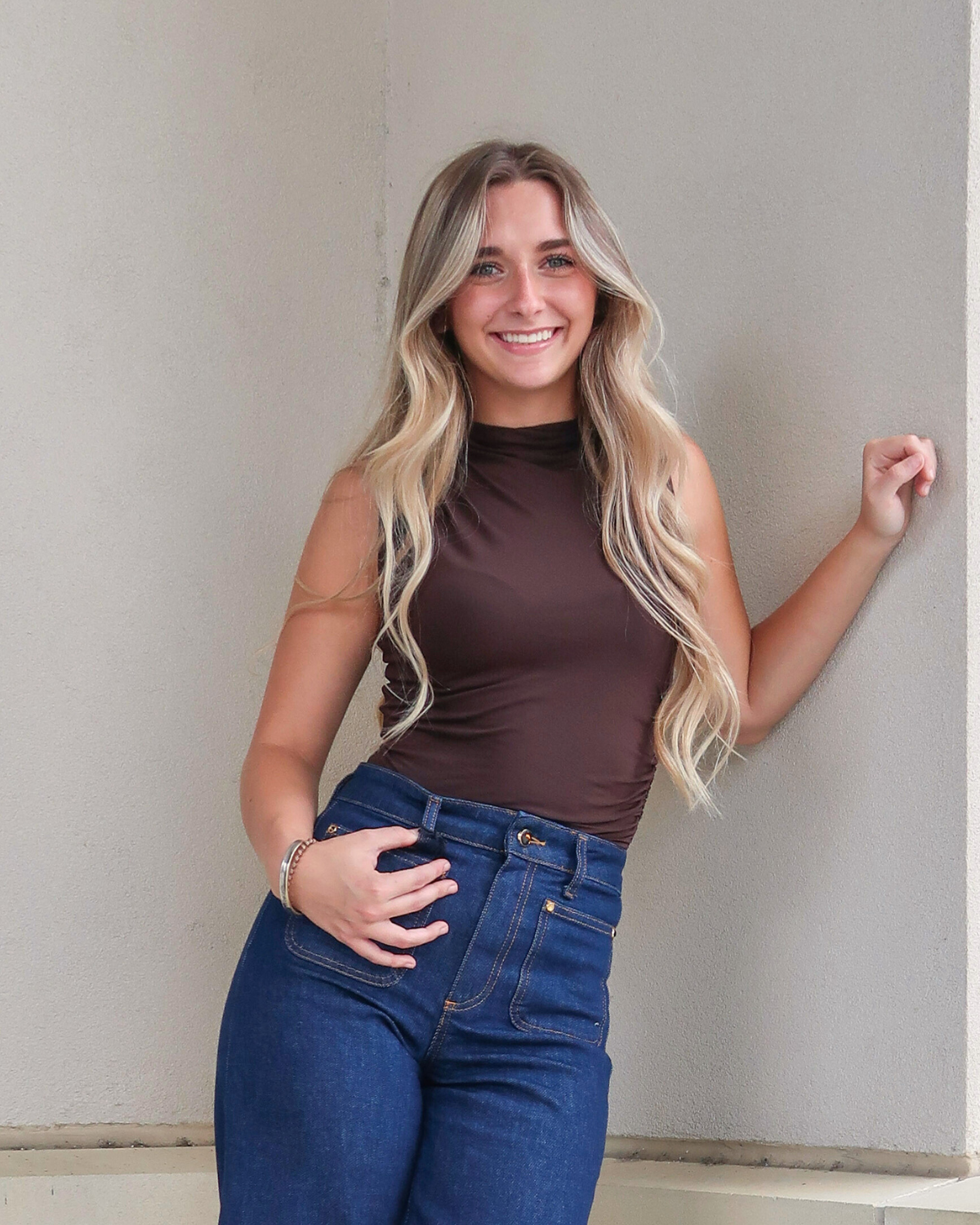 Rails Christen Top | Espresso
