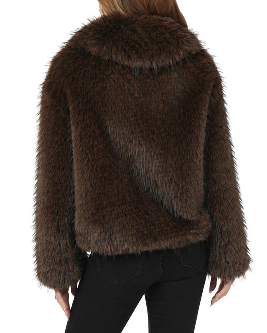 Love Token Julia Coat | Brown