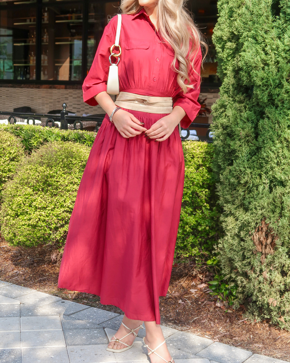 Sundays Gabriella Dress | Syrah