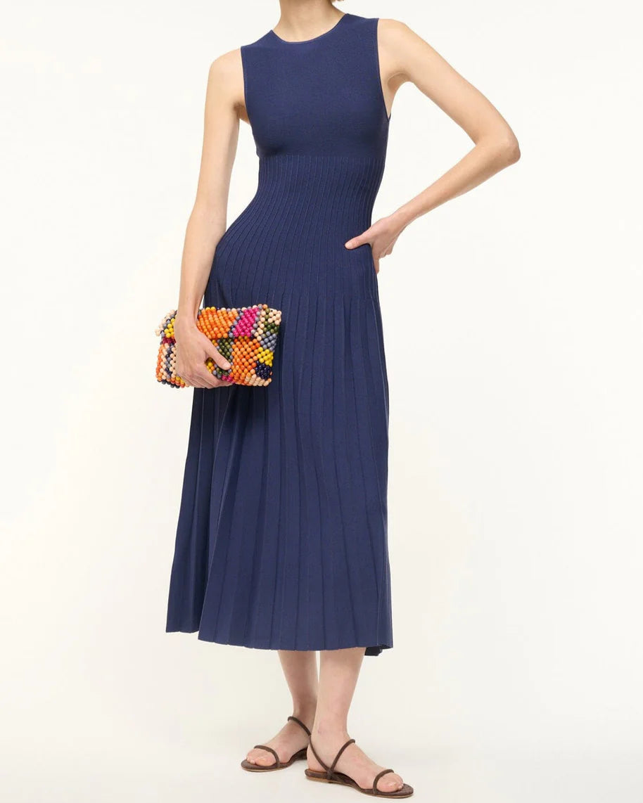 Staud Elyse Dress | Navy