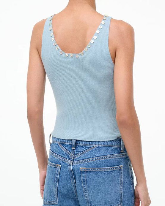 Staud Neva Tank | Seafoam