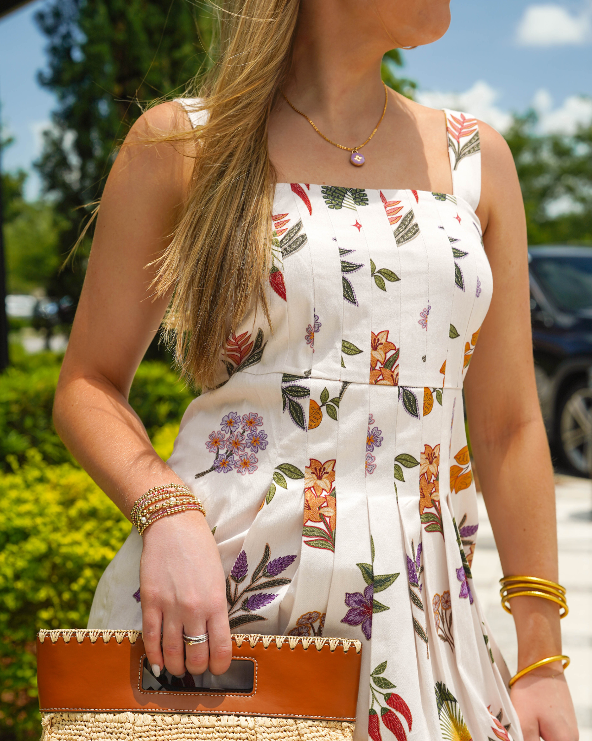 Anna Cate Marlowe Botanical Mini Dress