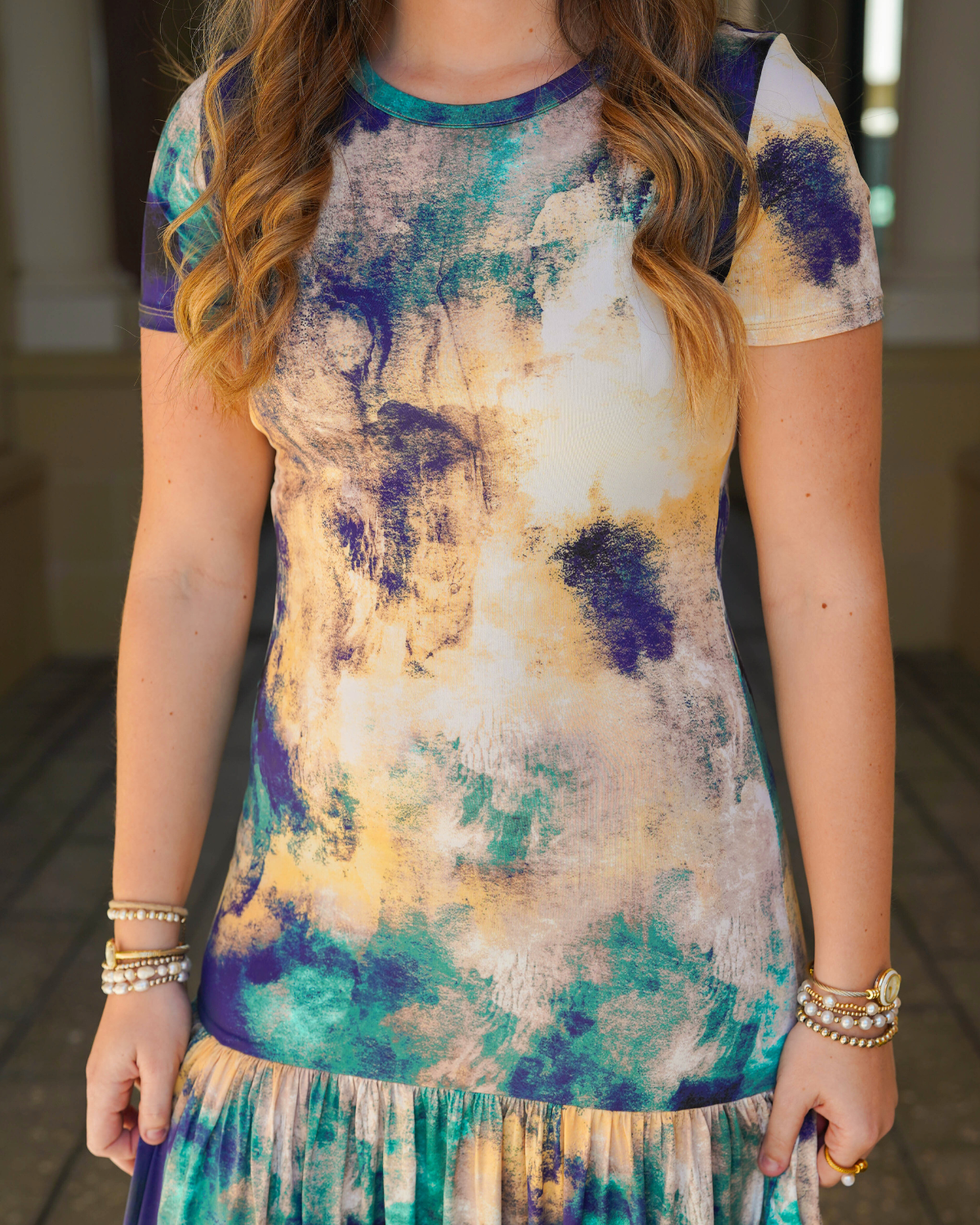 Misa Amira Dress | Abstract Expression