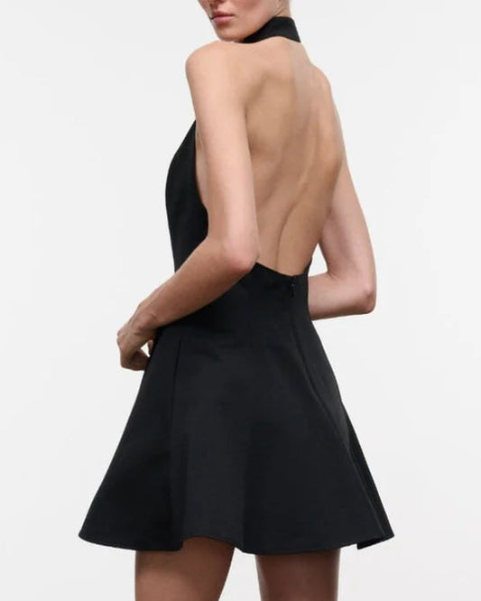 Staud Stella Mini Dress | Black