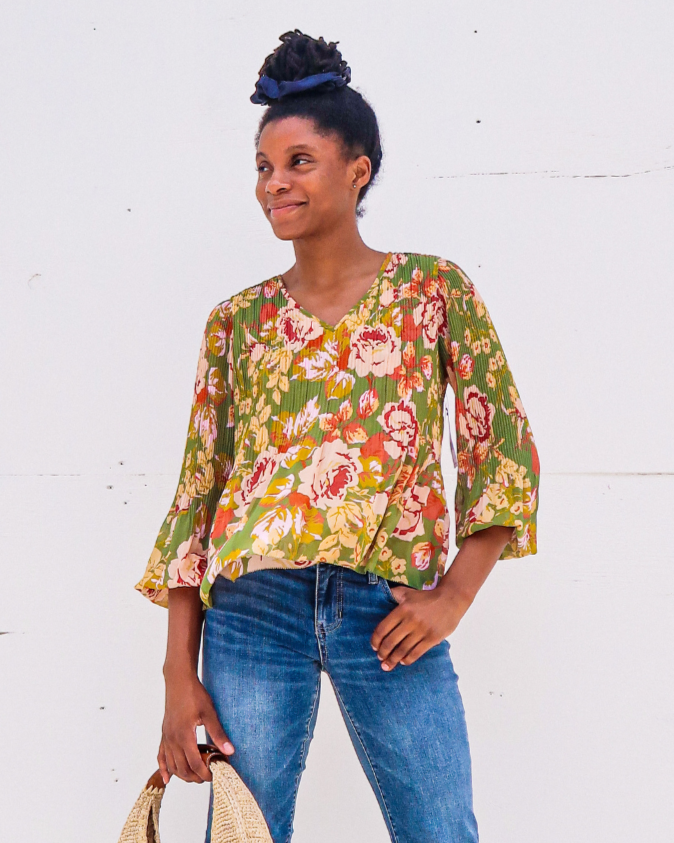 Liverpool Floral Top