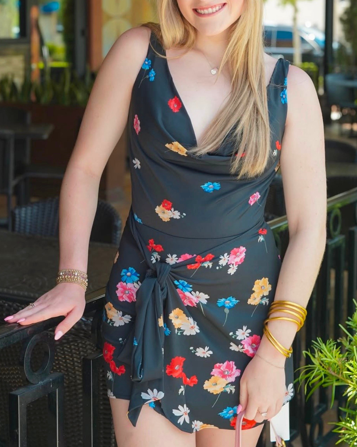 Show Me Your Mumu Callie Cowl Dress | Falling Floral