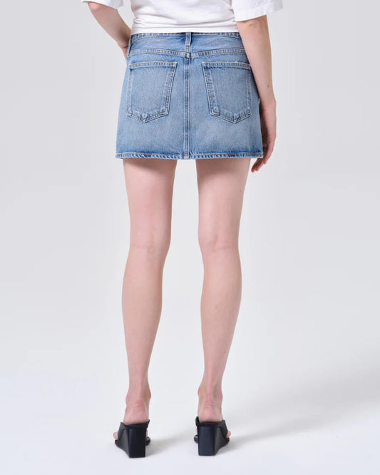 AGOLDE Keira Mini Skirt | Broadcast