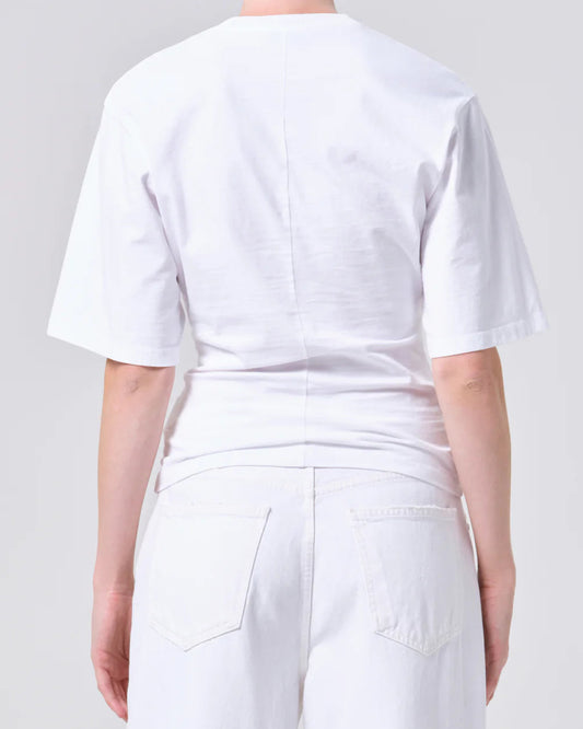 AGOLDE Storey Tee | White