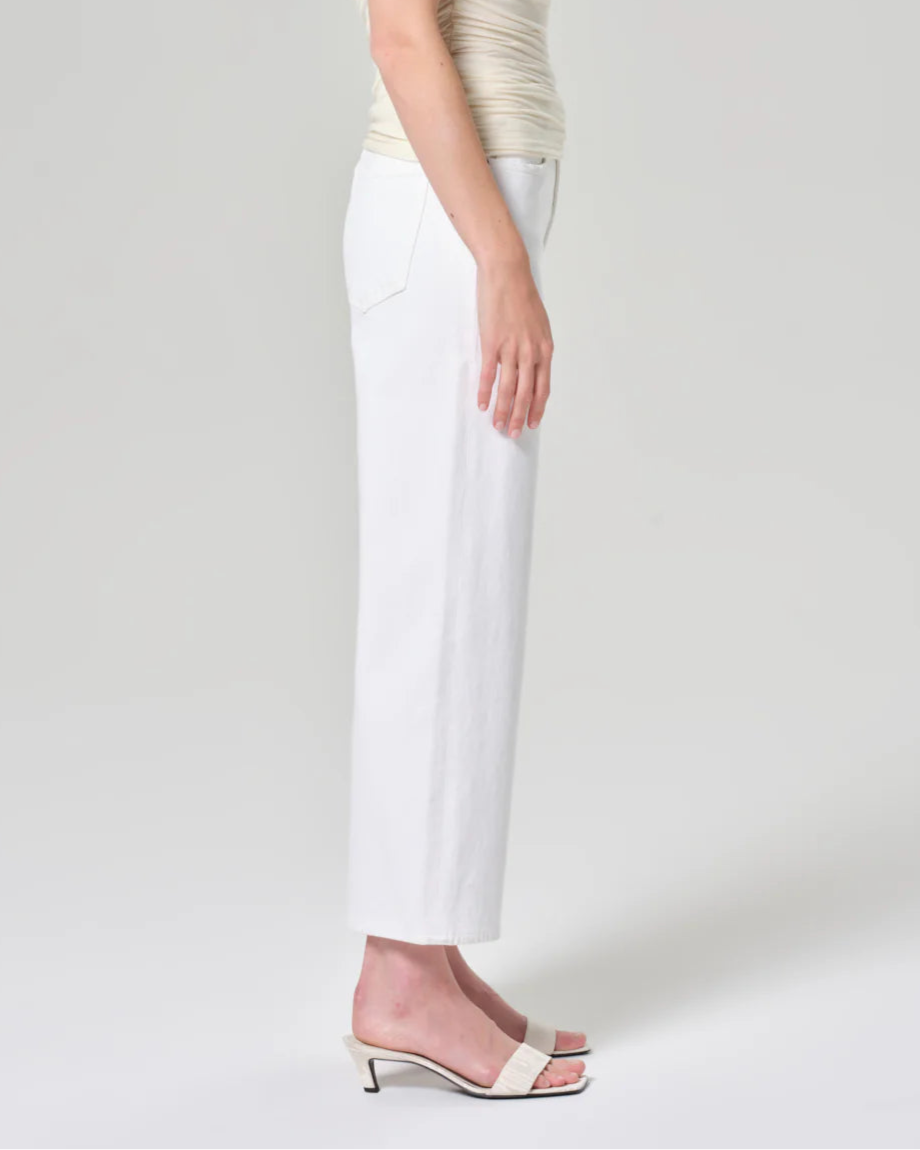 Agolde Harper Crop Jean | White