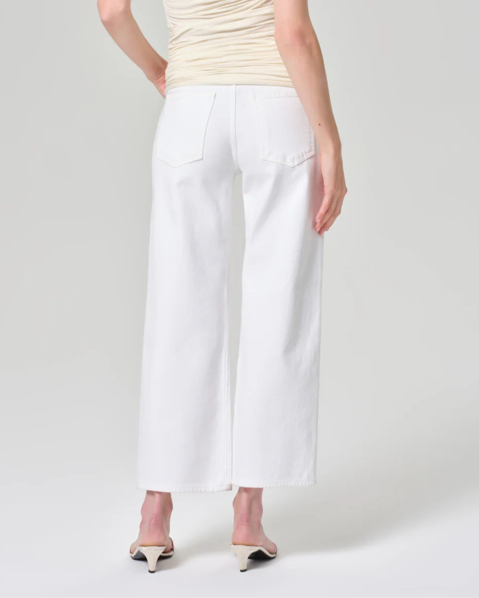 Agolde Harper Crop Jean | White