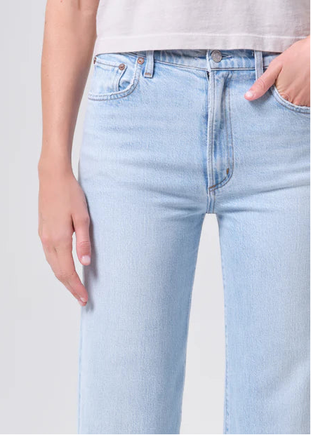 AGOLDE Harper Crop Jean | Flaunt