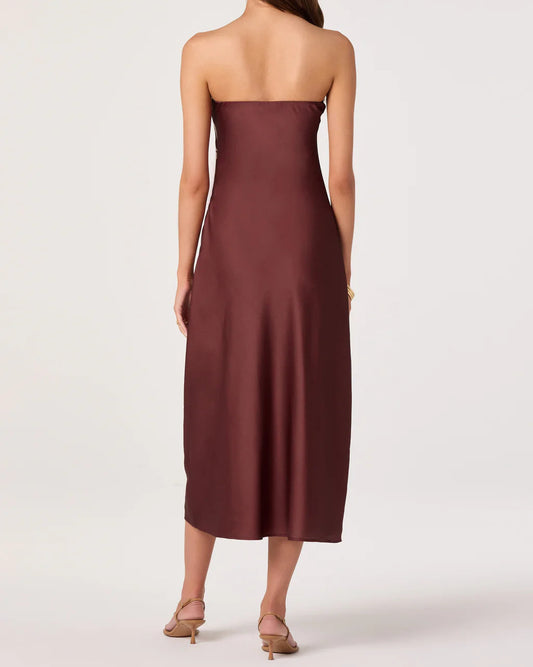 ASTR Annabeth Dress | Brown Floral