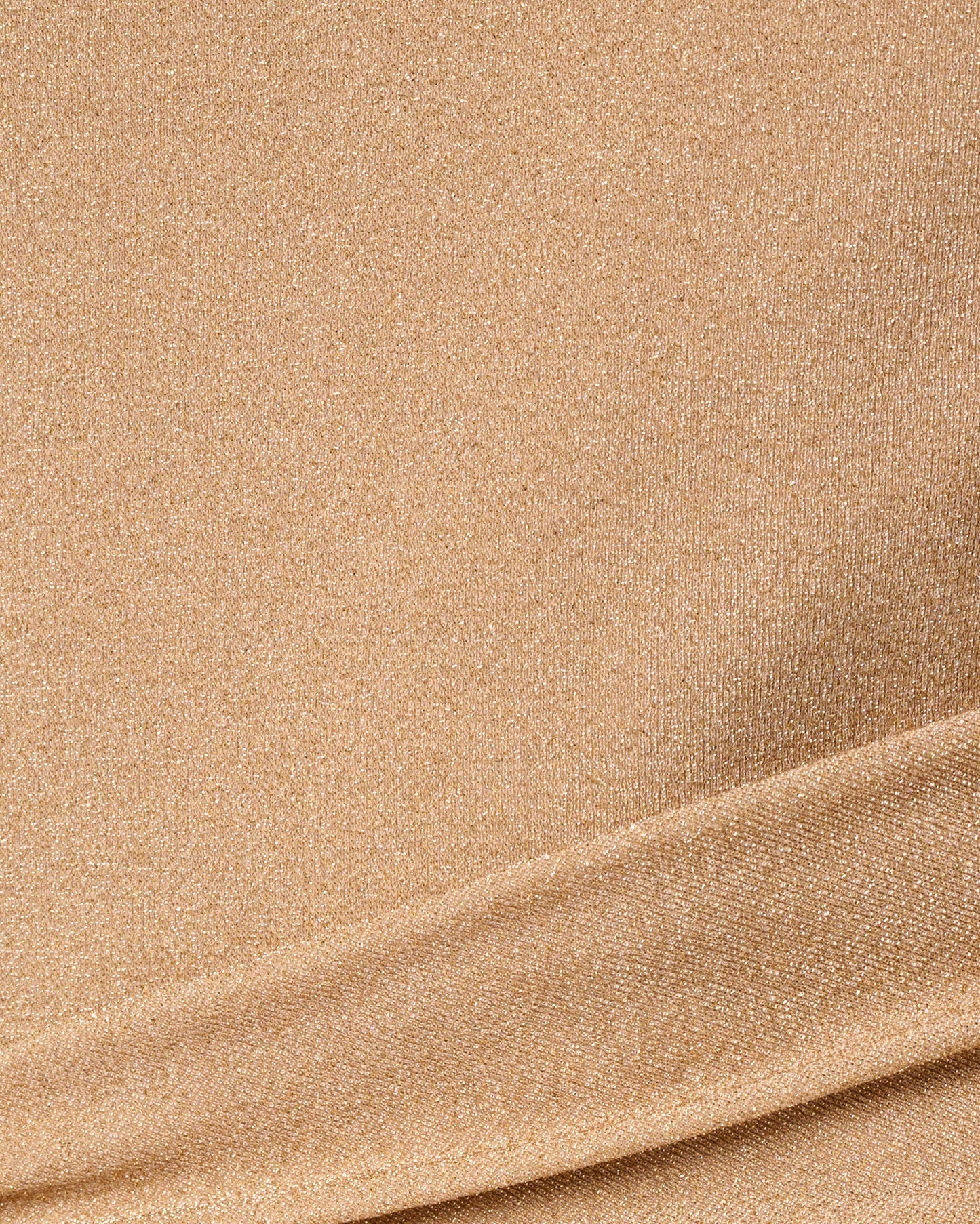 Adrianna Metallic Stretch Knit Draped Gown | Light Gold