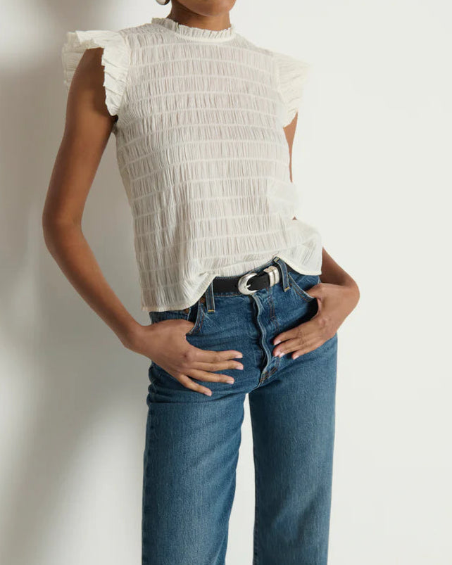 Nation Ashley Ruffle Tank