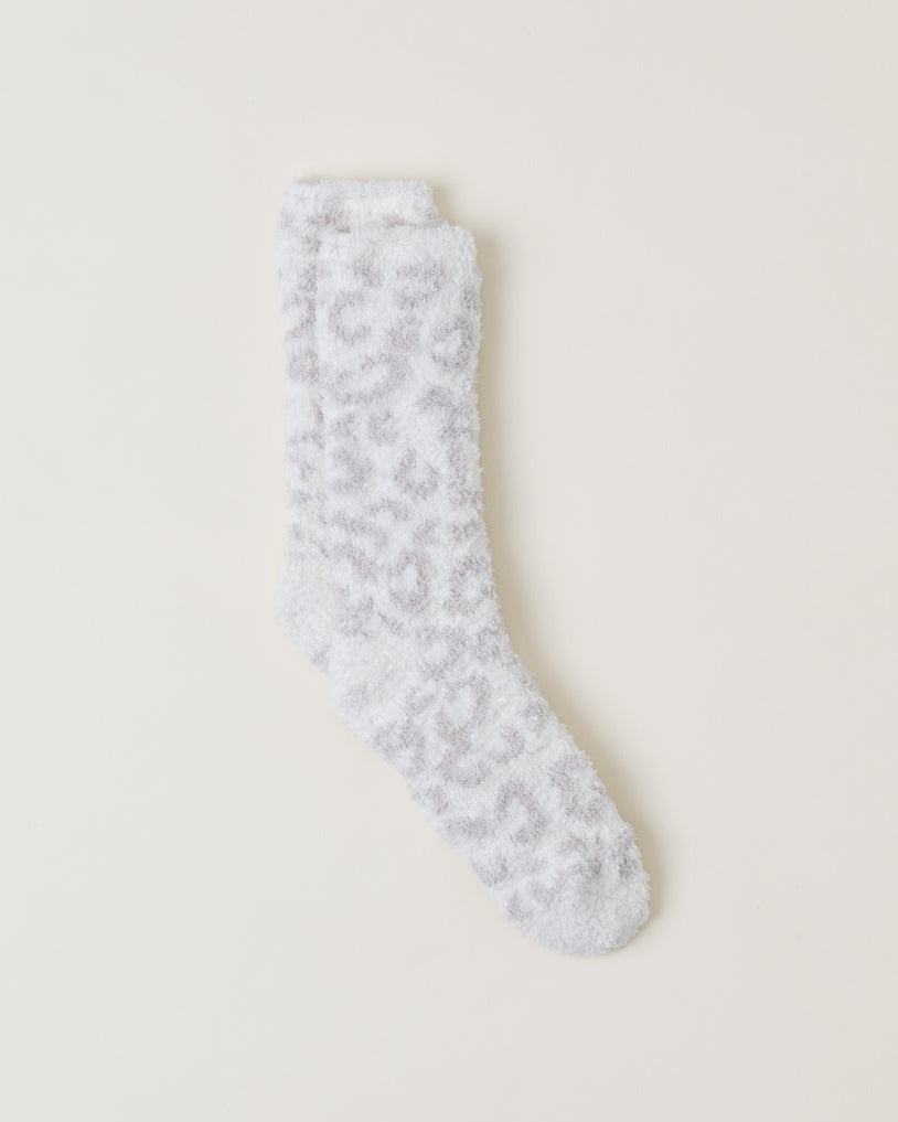 Barefoot Dreams CozyChic Women's Barefoot In The Wild Socks | Cream/Stone