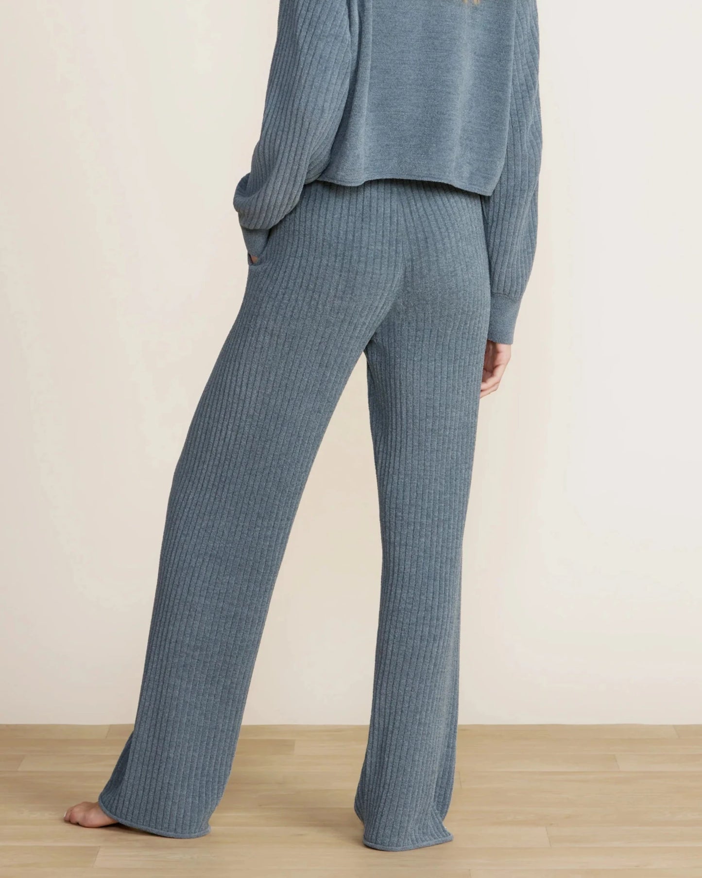 Barefoot Dreams CozyChic Rib Rolled Edge Pant