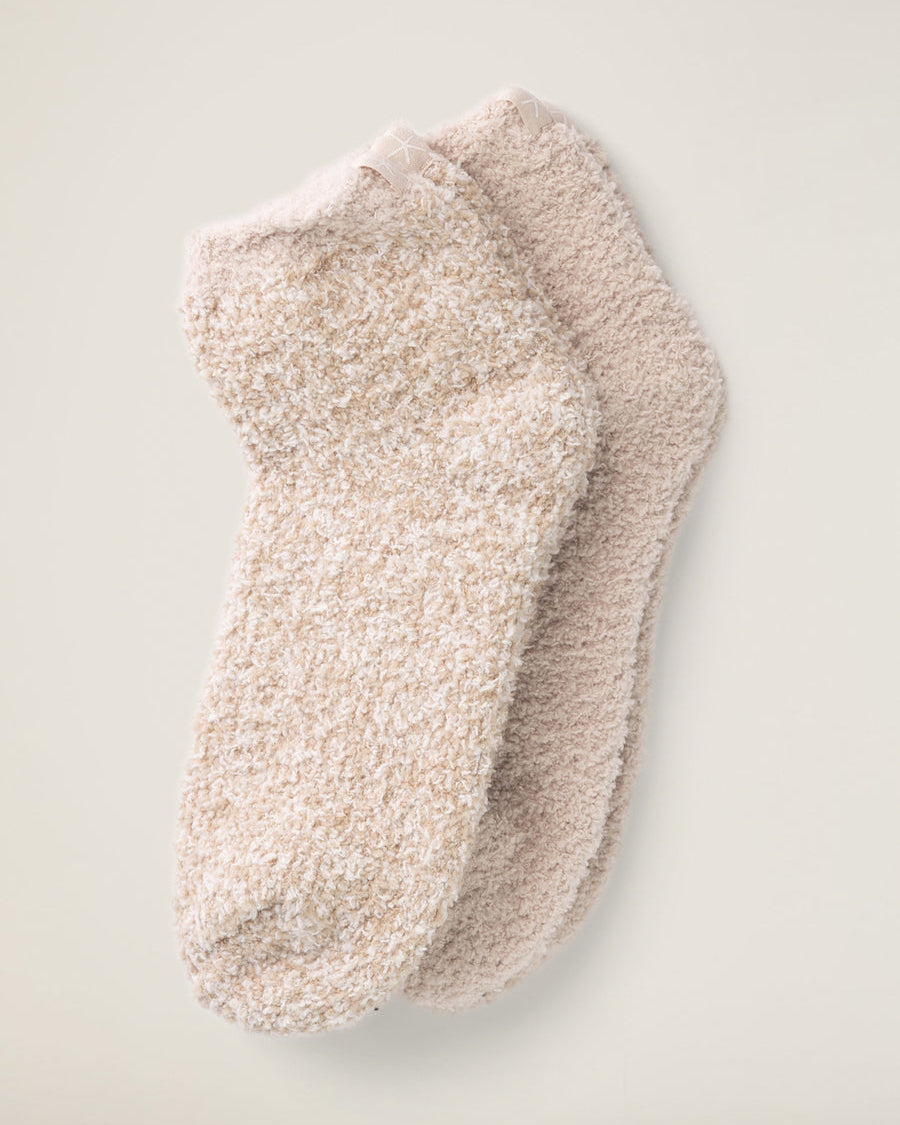 Barefoot Dreams 2 Pair Tennis Sock Set | Stone Multi