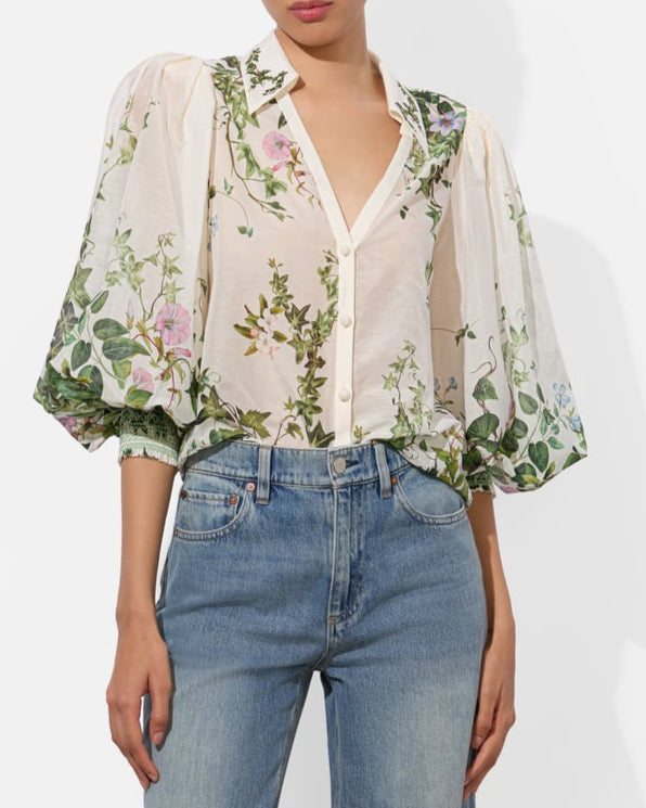 Alice + Olivia Charis Blouse | Ivy Romance