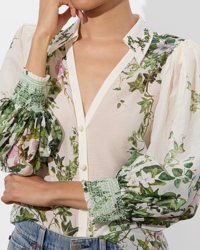 Alice + Olivia Charis Blouse | Ivy Romance