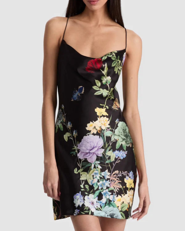 Alice + Olivia Harmony Cowl Back Slip Dress Alice + Olivia Harmony Cowl Back Slip Dress