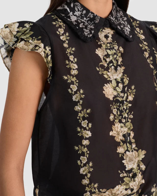 Alice + Olivia Martel Blouse | Free Falling