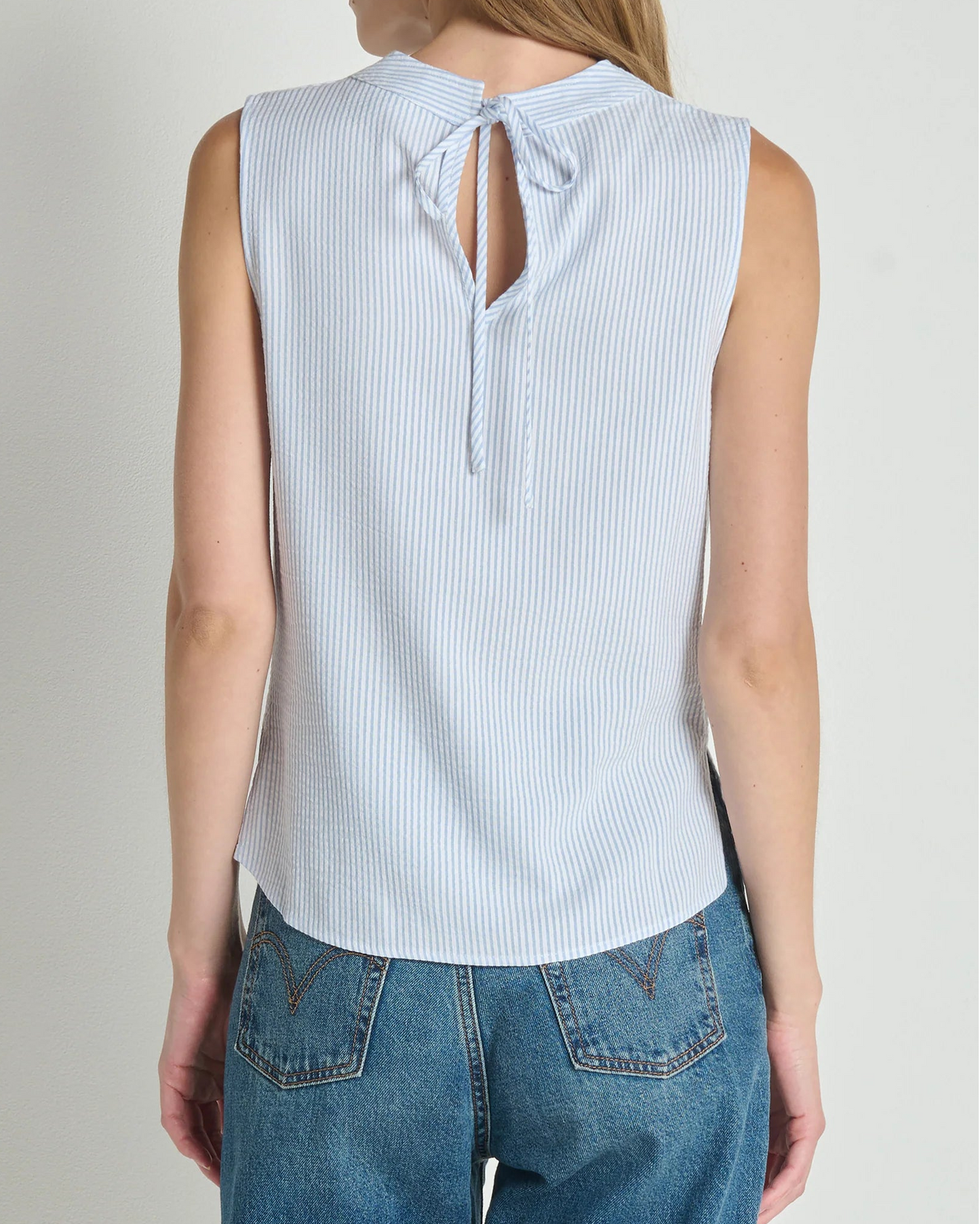 Nation Cillie Cowl Tank | Mini Stripe