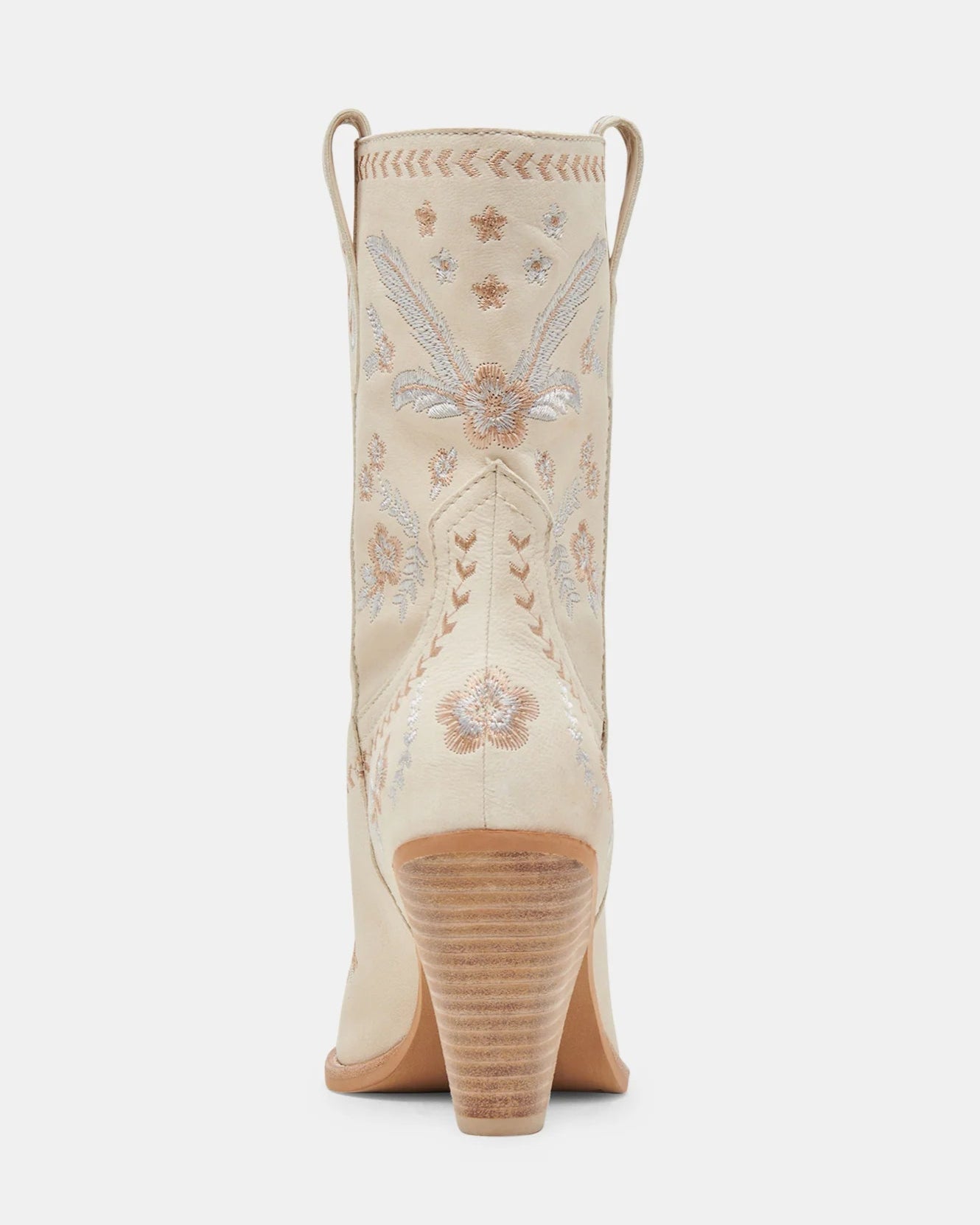 Dolce Vita Jessey Floral Boots | Creme Nubuck