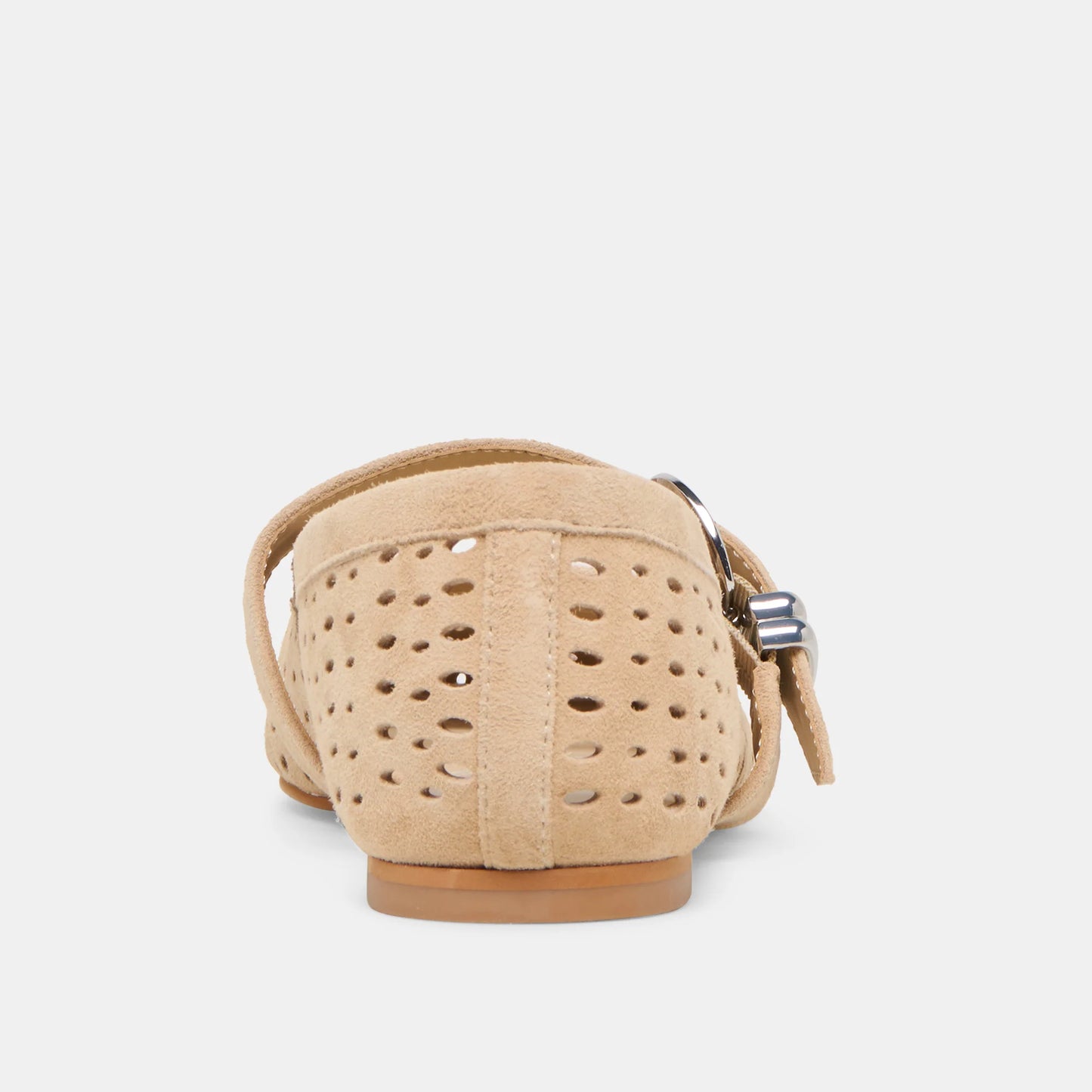 Dolce Vita Mikel Flats | Camel Perforated Suede