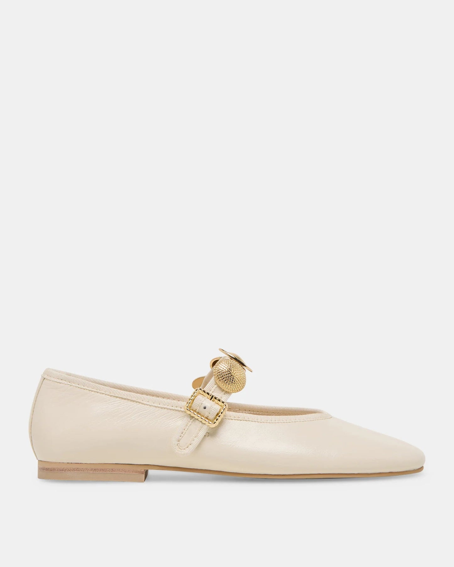 Dolce Vita Relan Ballet Flats | Off White Leather
