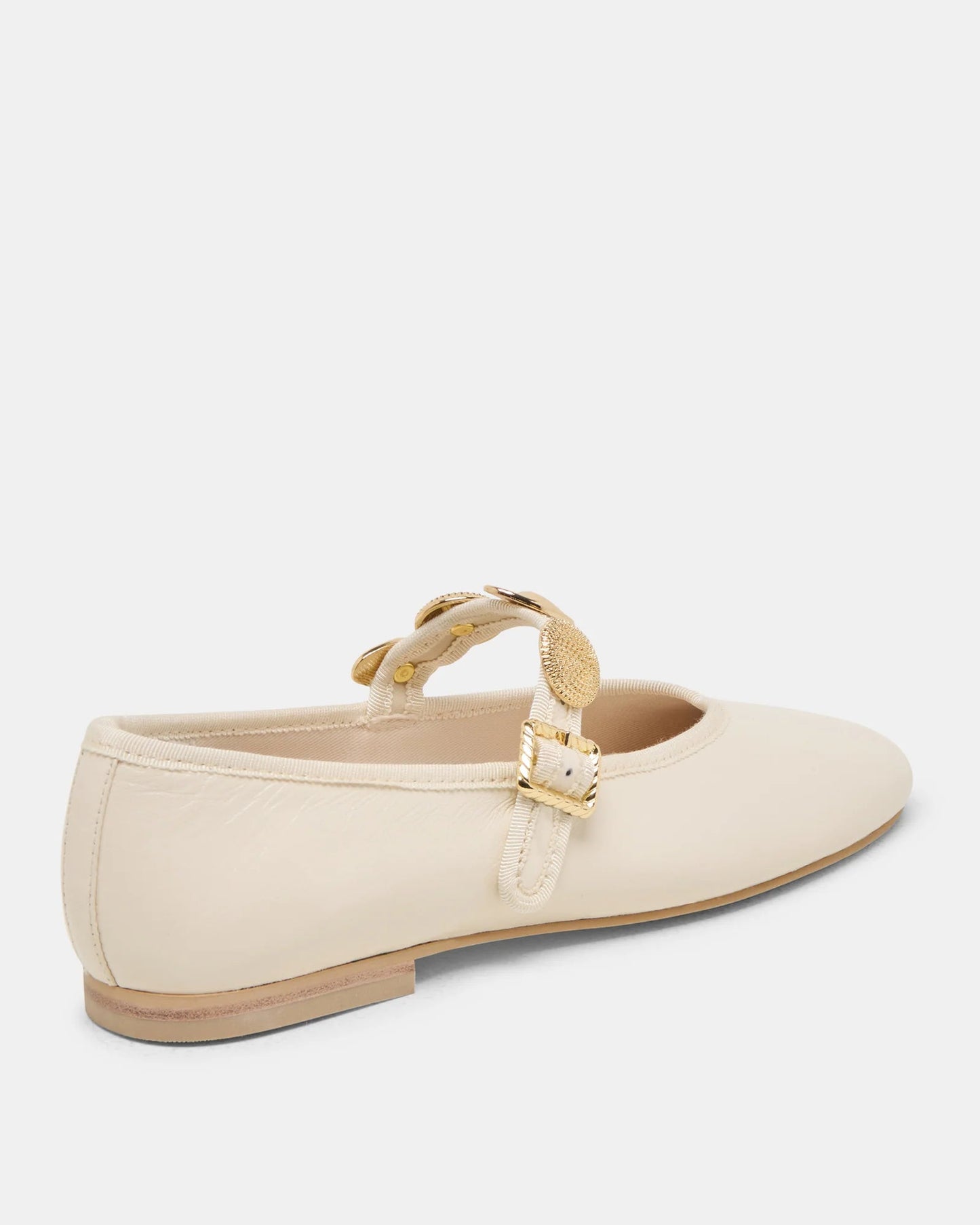 Dolce Vita Relan Ballet Flats | Off White Leather