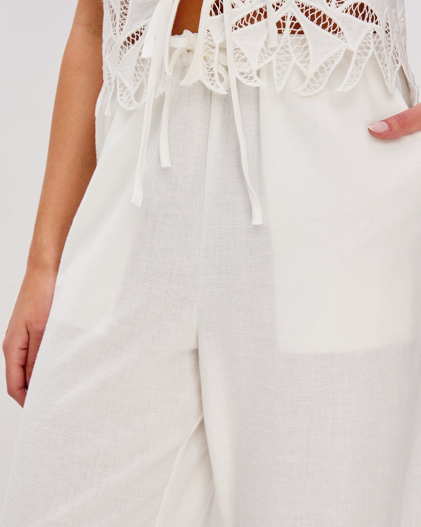 Rails Emmie Pant | White Palm Embroidery
