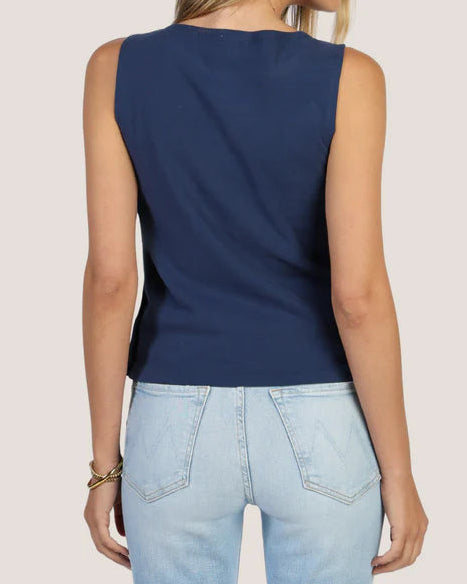 Dylan Everly Top | Indigo/Navy