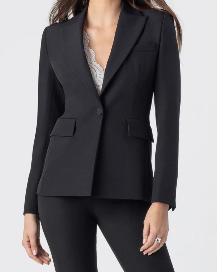 Generation Love Aimee Crepe Blazer | Black